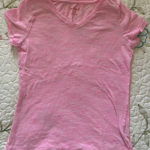 Bundle of 3 Girls SS Tops Justice & Cat & Jack - Picture 4 of 4